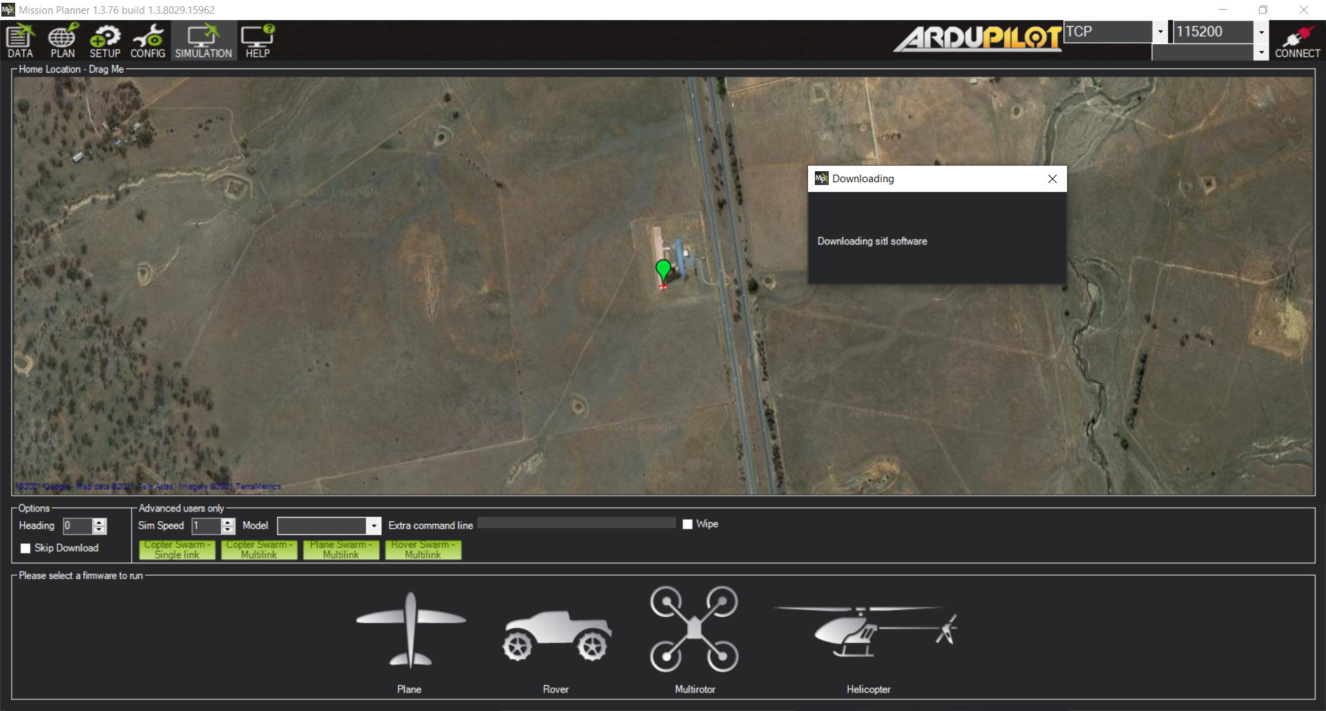 Mission Planner screenshot